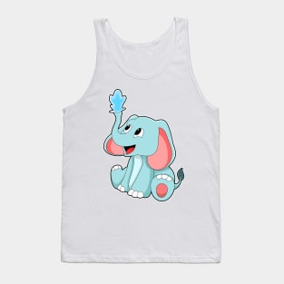 Elephant with Water Tank Top